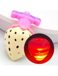 Trompos Iluminados Giratorios Sepco 30 Pcs con Lanzador 2