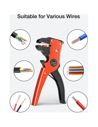 Destripador de Cables Automático VCELINK 2 en 1 Ajustable Negro