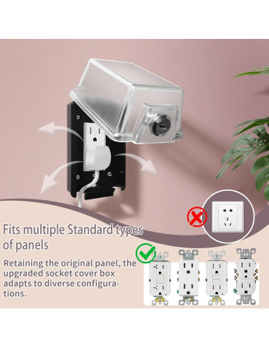 Caja de Seguridad para Enchufes PKLIYH - Protección Infantil