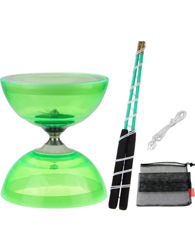 Diábolo Triple Rodamiento TopHomer con Cuerda y Palos