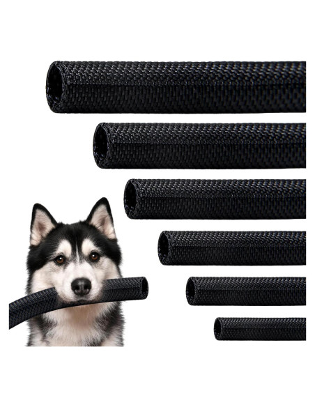 Manga Trenzada Dividida SKNONO 12 pies 1.27 cm para Cables Manga Trenzada Dividida SKNONO 12 pies 1.27 cm para Cables