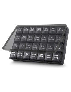 Organizador de Pastillas Mensual TookMag 28 Días - 4 Semanas