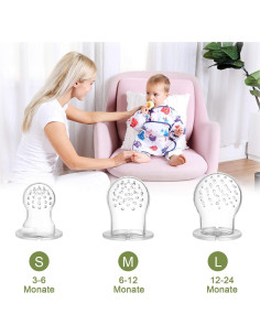 Conjunto de Chupete para Alimentos Lictin 11 Piezas - Silicona 2