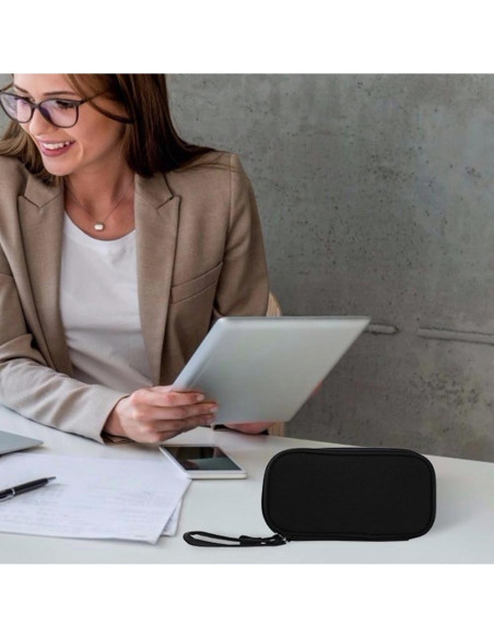 Bolsa Organizadora Electrónica Tildaks Negra 3 Compartimentos