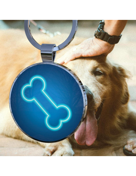 Etiqueta de Identificación para Perro KEKID con Código QR Personalizado