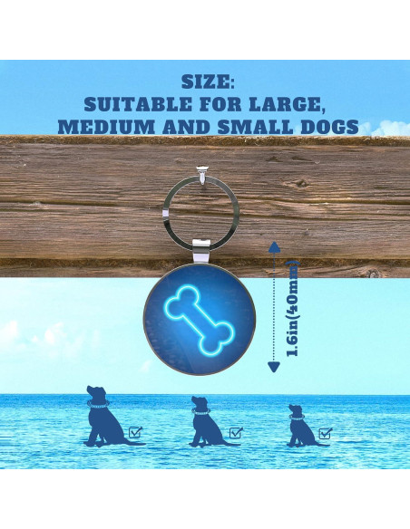 Etiqueta de Identificación para Perro KEKID con Código QR Personalizado