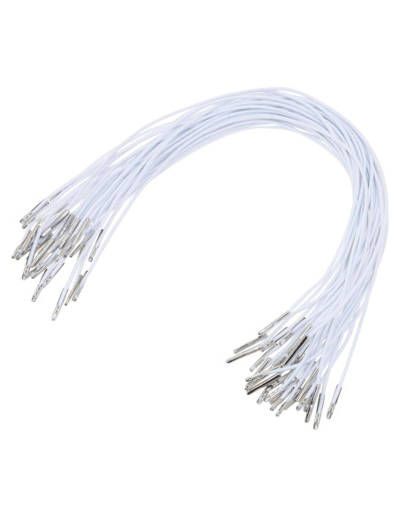 Cuerdas Elásticas con Extremos de Metal ONLYKXY 30pcs 30cm