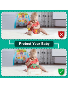 Caja de Cubierta de Enchufe a Prueba de Bebés CZSNH-1 Blanca 2