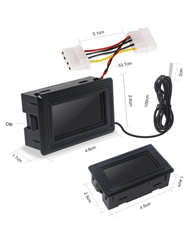 Termómetro Digital KETOTEK E0032US con Sonda Acuática 0-110C