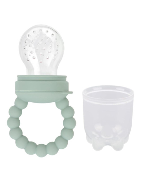 Chupete de Alimentación de Frutas para Bebés Verde - Silicona