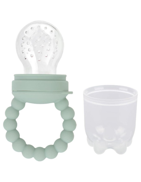 Chupete de Alimentación de Frutas para Bebés Verde - Silicona