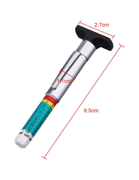 Medidor de Profundidad de Banda de Rodadura BBTO 50 Paquetes