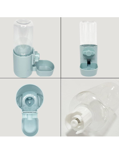 Botella de Agua Automática 500 ml Kathson para Conejos y Mascotas