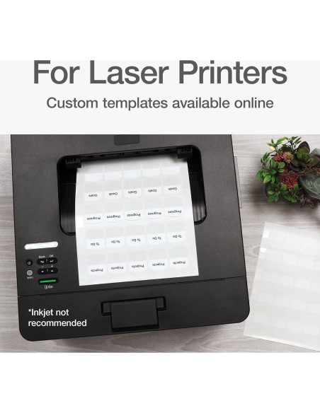 Divisores de Índice Redi-Tag 100 Pestañas Blancas