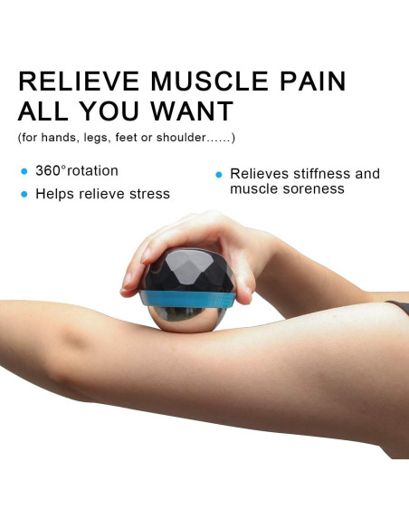 Bola de Masaje Frío Coolrunner 10cm - Terapia Calor y Frío