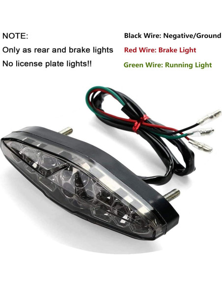 Luz de Freno LED CICMOD 12V Universal para Motocicleta