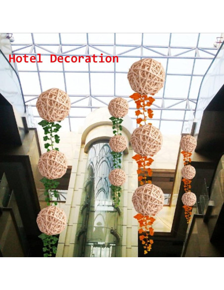 10 Bolas de Mimbre para Masticar Tfwadmx - Juguetes para Aves