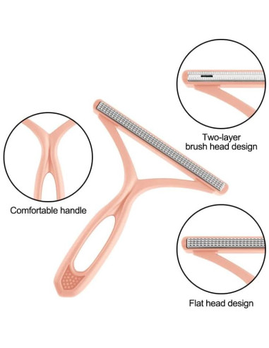 Removedor de Pelo de Mascota ALL 4 USA - Set 3 Cepillos Reutilizables