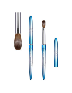 Pincel de Uñas Acrílico KEMEISI Tamaño 10 - Kolinsky Ovalado