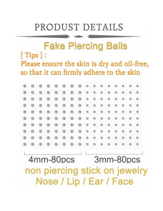 Aros Falsos para Nariz y Septum MODRSA - 11 Piezas Acero Inoxidable 2