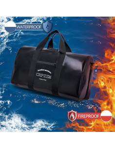 Bolsa de Viaje a Prueba de Fuego y Agua CRPZZM 43x25x22cm 2