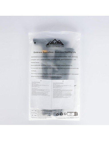 Bastón Plegable Supregear Ajustable 83.8-94 cm Ligero Negro