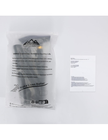 Bastón Plegable Supregear Ajustable 83.8-94 cm Ligero Negro