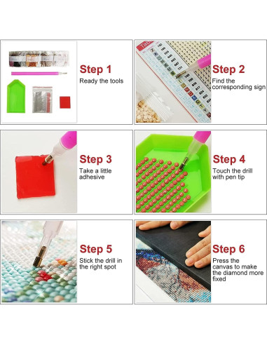 Kit de Pintura de Diamante RYMILIE 5D Cactus 30x40cm