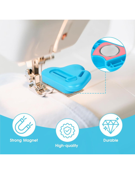 Guía Magnética de Costura FARIRICAJON con Desgarrador 2 en 1