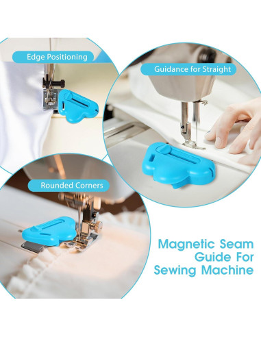 Guía Magnética de Costura FARIRICAJON con Desgarrador 2 en 1