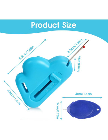 Guía Magnética de Costura FARIRICAJON con Desgarrador 2 en 1