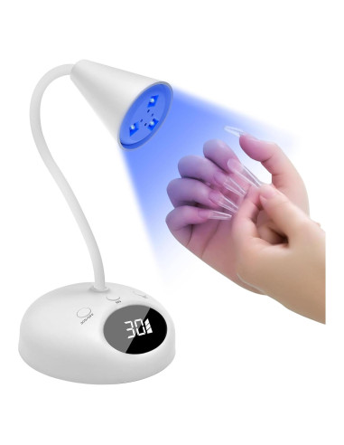 Lámpara LED UV Portátil CGBE MJD009 para Uñas - 18W