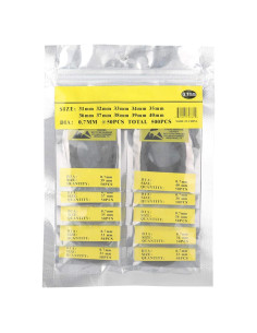 Juego de Juntas de Respaldo Joyzan 500PCS Goma Impermeable