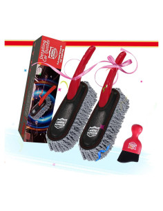 Kit de Limpieza de Coche RIDE KINGS - 3 Piezas, Extra Suave
