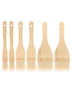 Juego de Pinceles Hake Patelai 6 Piezas para Acuarela