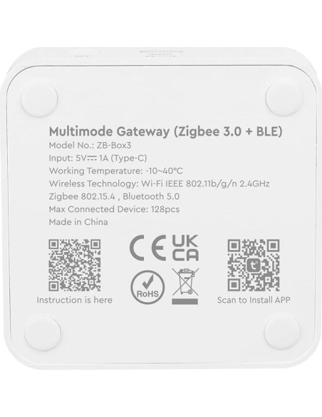 Puerta de enlace Zigbee 3.0 LGIDTECH ZB-Box3 Control Inteligente
