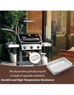 Bandeja de Goteo BMMXBI 93305 para Parrillas Weber Genesis II 2