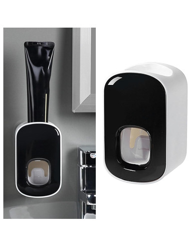 Dispensador Automático de Pasta de Dientes NOENNULL Negro