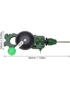 Taladro Manual Multifuncional FTVOGUE - Afilador y Cortador 2