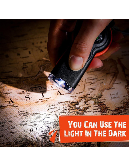 Paquete de 12 Silbatos de Emergencia Arrowbash 7 en 1