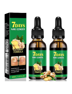 Suero de Crecimiento de Uñas Sytani 2PCS Esencia de Jengibre