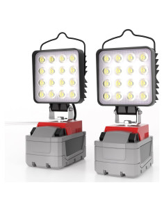 Luz de Trabajo LED Inalámbrica LANKA 90W 10000LM 2 Pcs