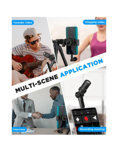 Micrófono BOYA BY-M100UC USB C para Smartphone y Laptop