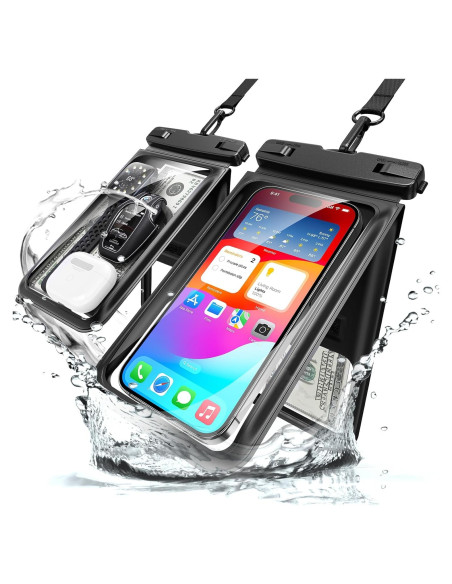 Funda Impermeable MINSLIS BG02 Doble Almacenamiento 6.9"