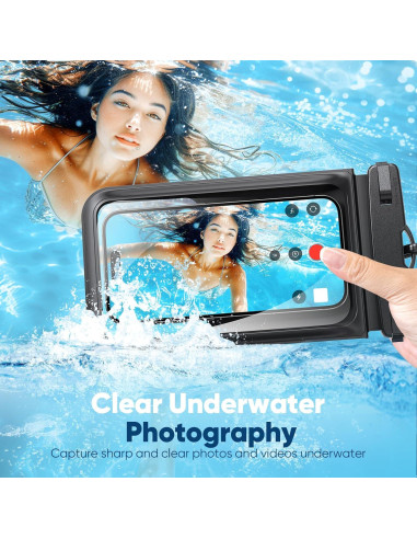 Funda Impermeable MINSLIS BG02 Doble Almacenamiento 6.9"