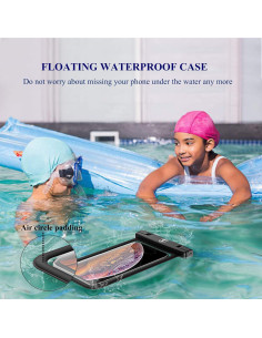Funda Impermeable Njjex Flotante para Teléfono 18x10cm 2