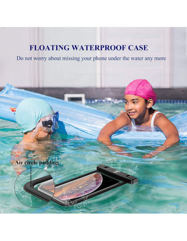 Funda Impermeable Njjex Flotante para Teléfono 18x10cm