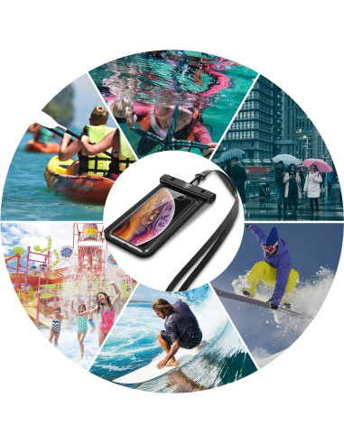 Funda Impermeable Njjex Flotante para Teléfono 18x10cm