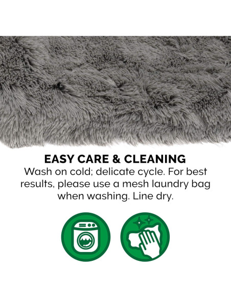 Cama Autocalentable Furhaven para Gatos Grande Gris 90x76cm