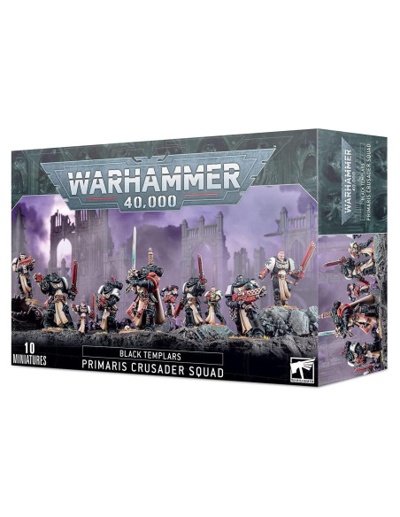 Miniaturas Games Workshop - Warhammer 40K Templarios Negros Miniaturas Games Workshop - Warhammer 40K Templarios Negros